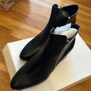 Calvin Klein leather boots